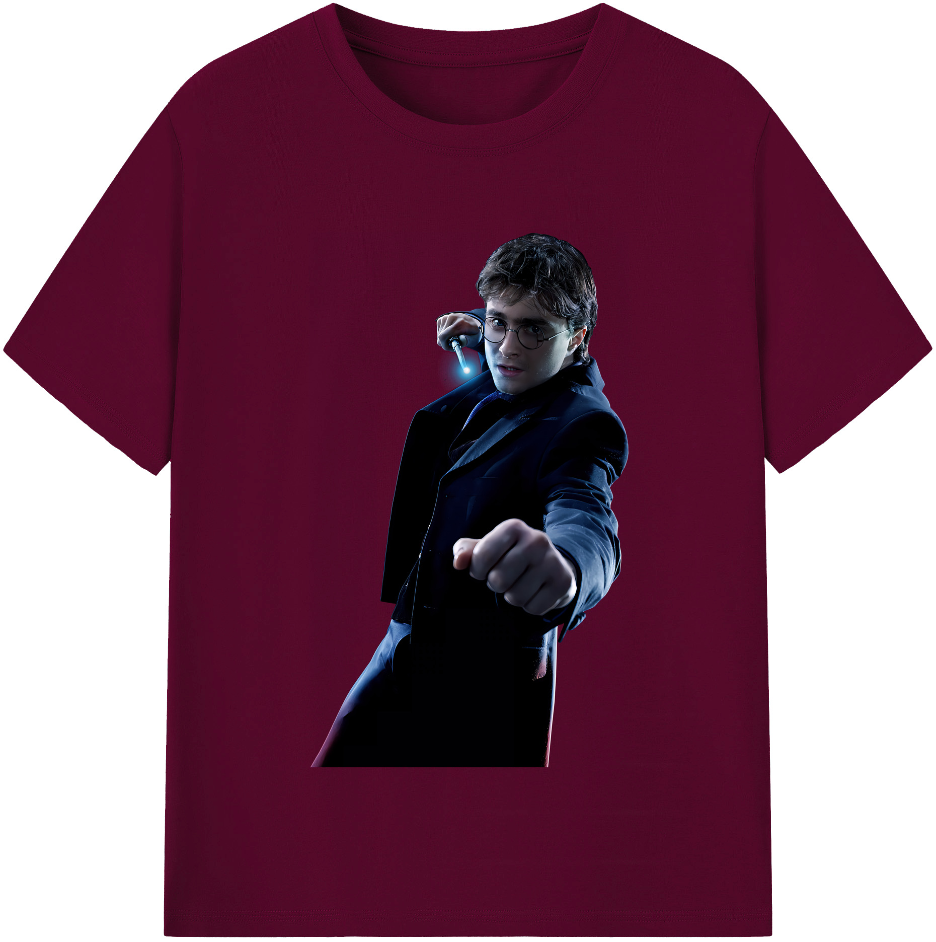 （画像用） Harry Potter ハリー・ポッターシリーズ レディースカジュアルプリントTシャツ（綿100％）
